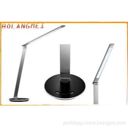 Flexible Ultra - Thin Base Metal LED Table Lamp With VA LC